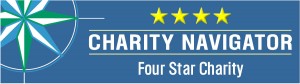 Charity Navigator Four-Star Charity logo